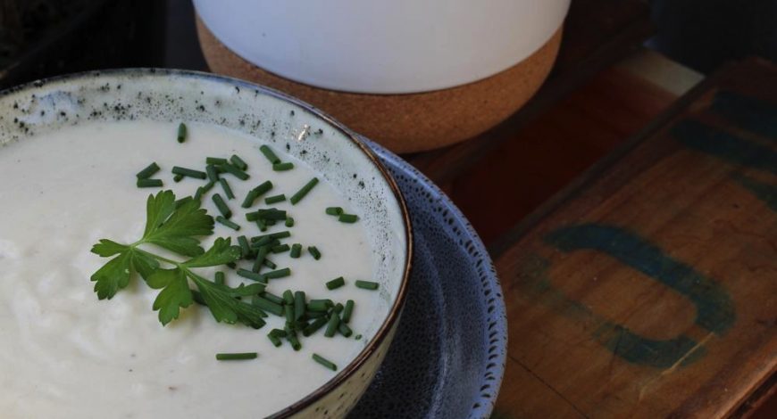 Bacon & Cauliflower Soup (Paleo & Gut healing)