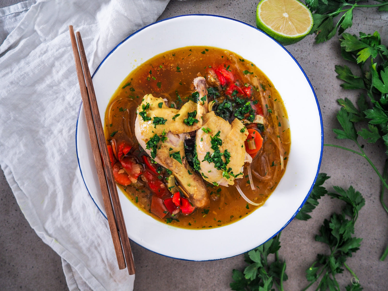 Gut Healing Soulful Chicken Soup
