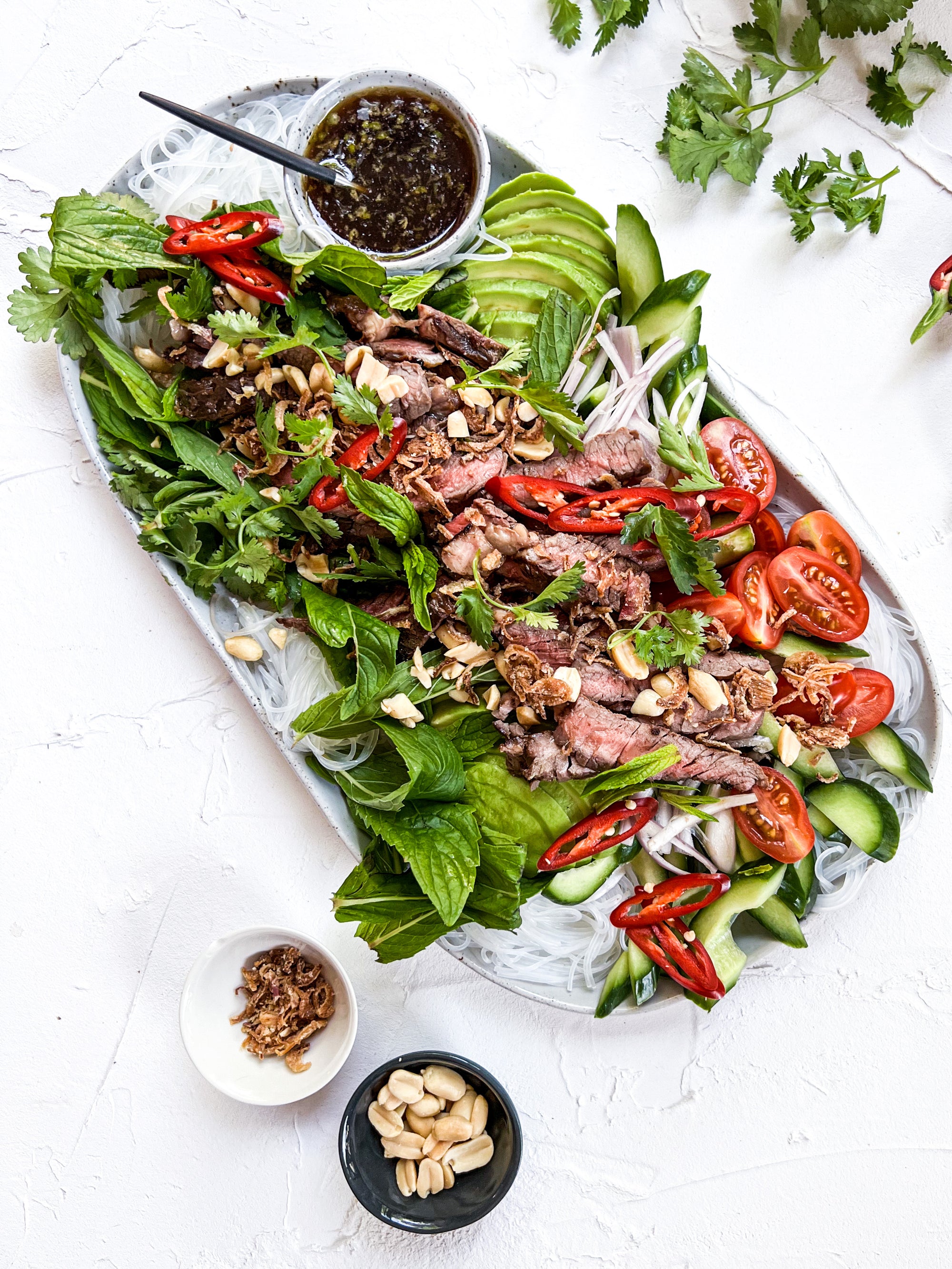 Thai beef Noodle Salad