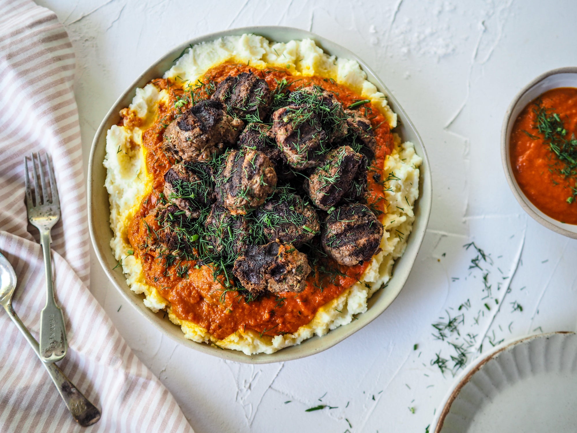 Beef, Veggie & Liver Loaded Meatballs