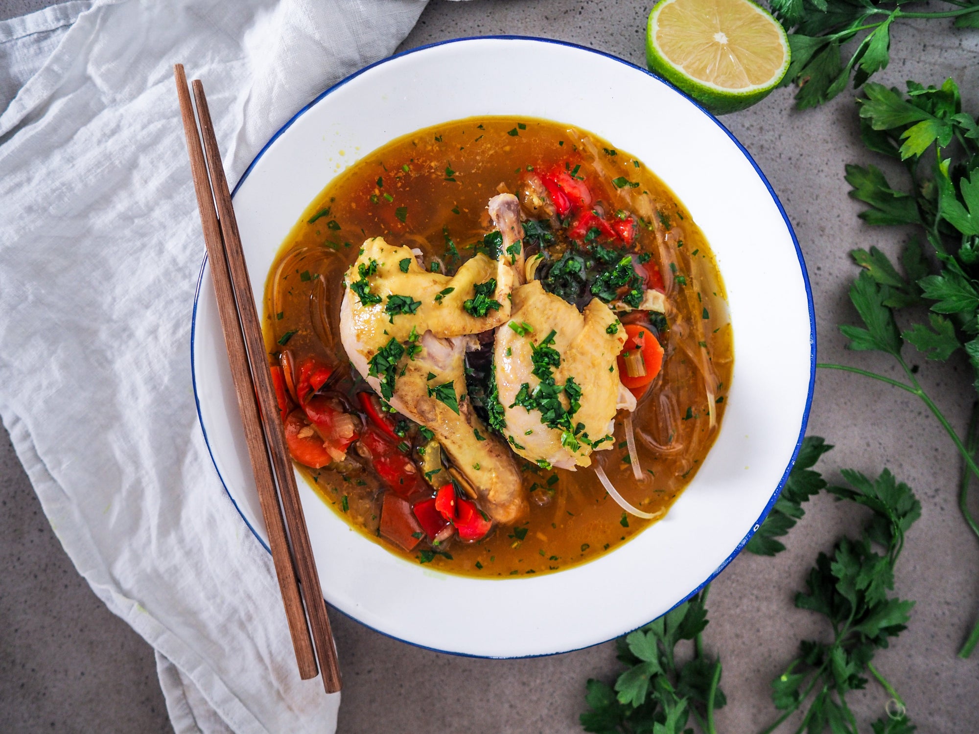 Gut Healing Soulful Chicken Soup