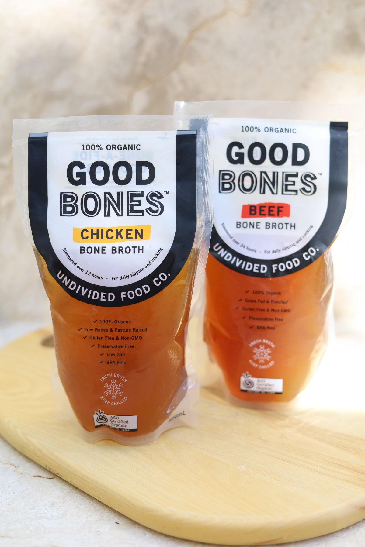 Organic Chicken Bone Broth 500ml