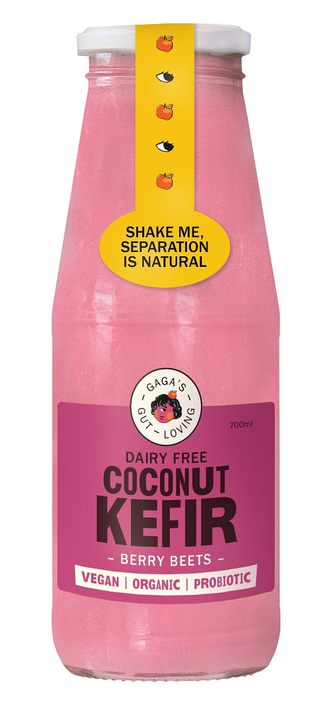 Gaga&#39;s Gut Loving Coconut Kefir - Berry Beets 700ml