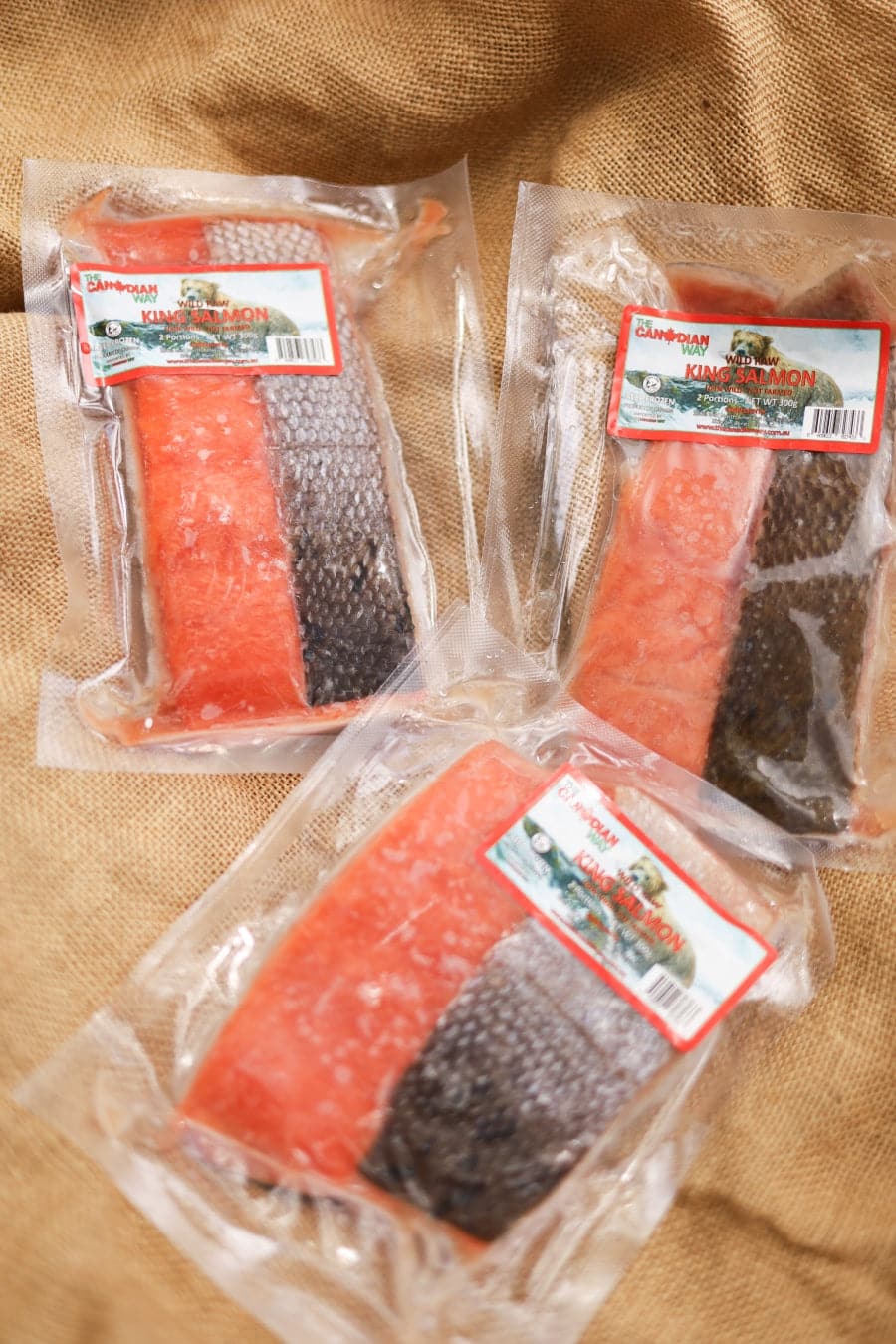 Wild caught King Salmon