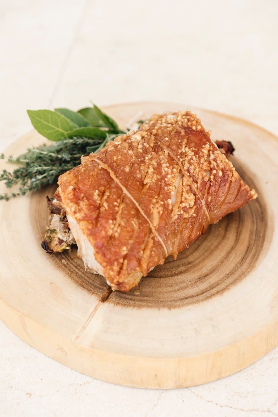 Certified Organic Christmas Boned and Rolled Pork Loin
