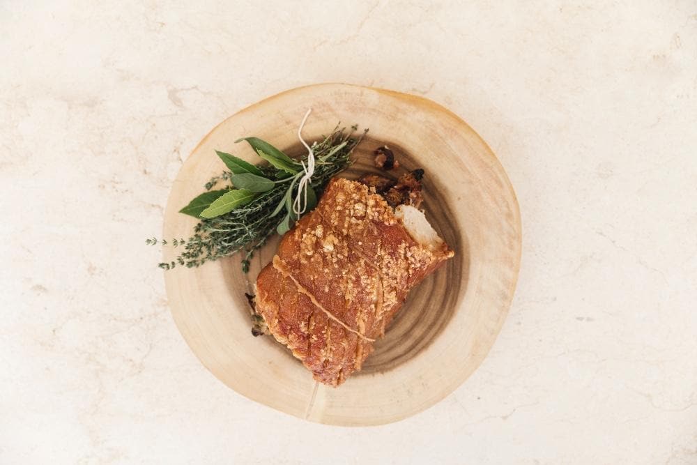 Certified Organic Christmas Boned and Rolled Pork Loin