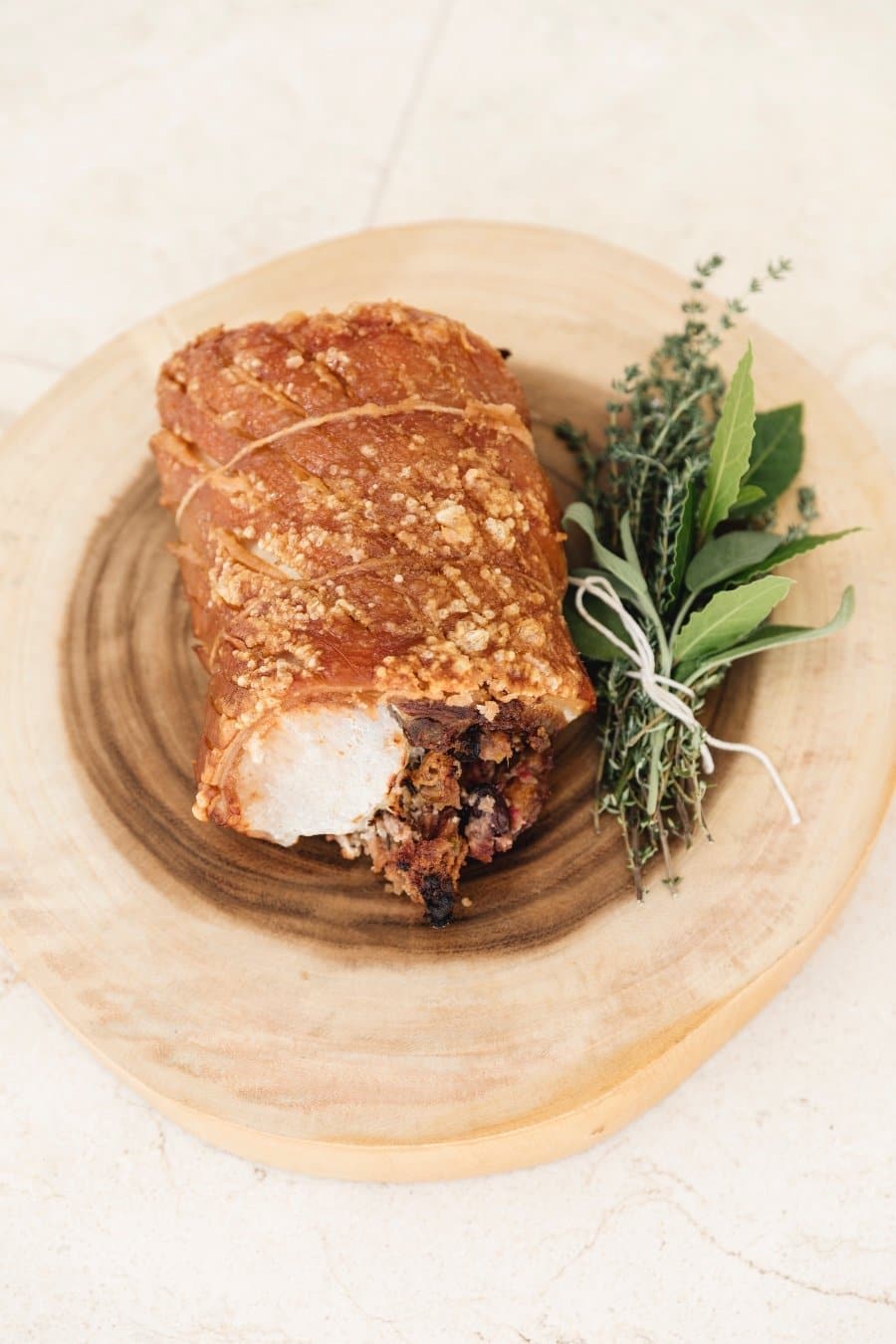 Certified Organic Christmas Boned and Rolled Pork Loin