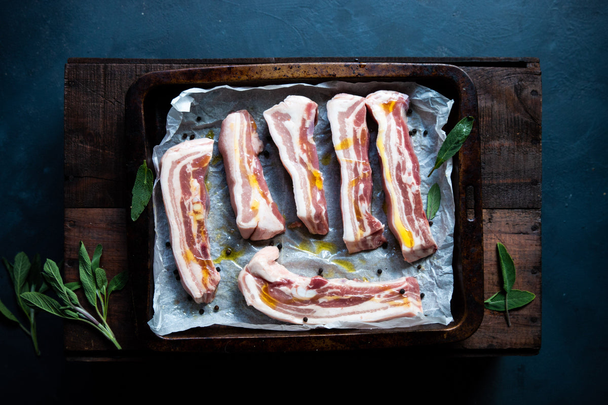 Certified Organic Pork Spare Ribs