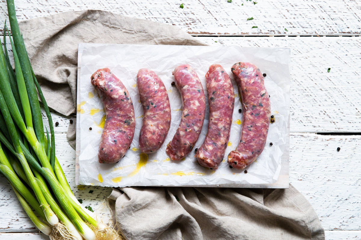 Organic Thick Pure Pork Sausages